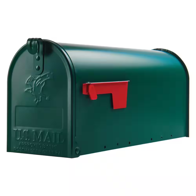 Architectural Mailboxes Elite Mailbox Post Mount Galvanized Steel USPS Approved