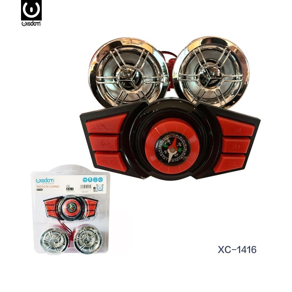 Radio Stereo Altoparlante Bluetooth Audio Usb Per Moto Motocicletta Xc-1416 wis