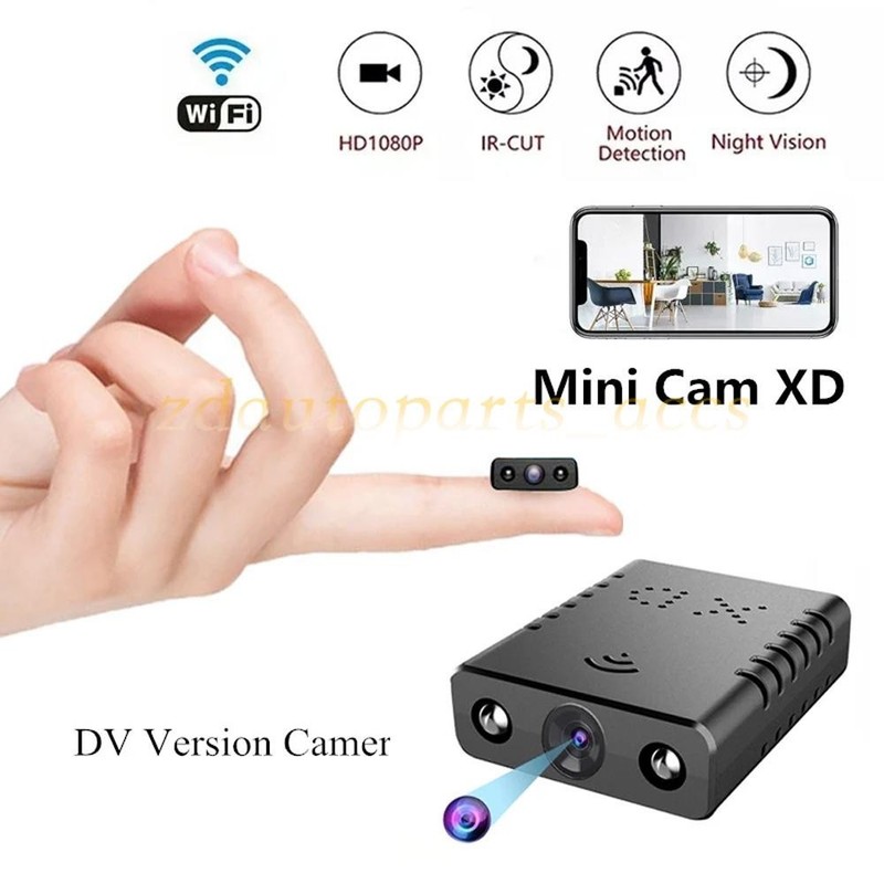 2025 Smart Mini WiFi Camera Wireless 1080P HD Night Cam