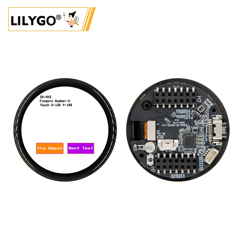 ® T-Display-S3 ESP32-S3 1.43-inch AMOLED Development Board WiFi Bluetooth Wirele