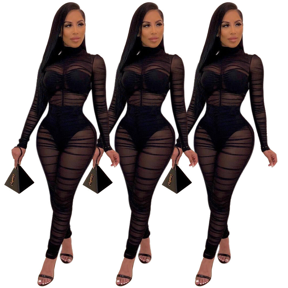 black bodycon jumpsuits