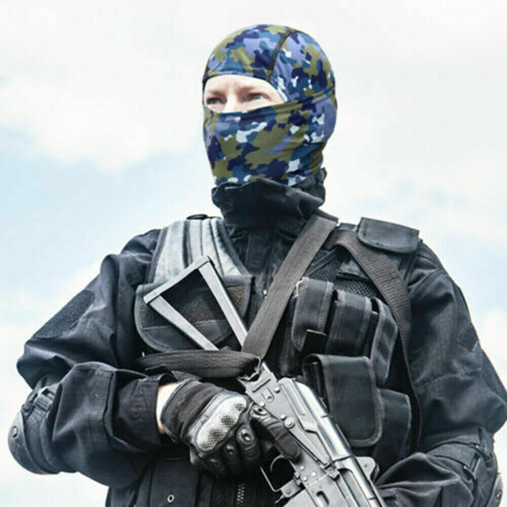 Camo Full Face Mask Tactical Balaclava Face Mask Camouflage Military Face Cover
