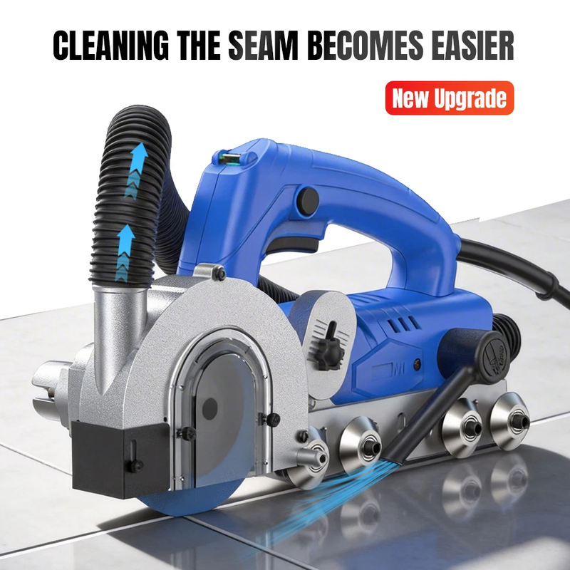 Electric Seam Cleaner 220V 850W/1200W Seam Construction Tools Dustless Porcelain