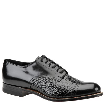 

Мужские оксфорды с принтом Stacy Adams Madison Lizard 8 D(M) США — черный/ящерица, Black/lizard