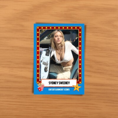 SYDNEY SWEENEY Anselmo Azcano Legacy Art Card #EECD