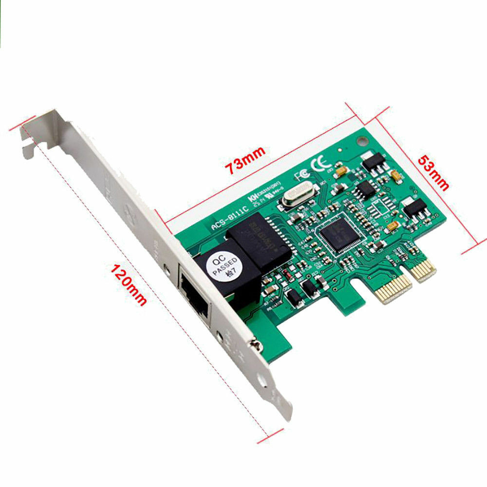 Scheda Di Rete PCI-E Express Gigabit Network Card Linq Pci-e1000m