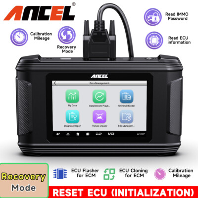 Ancel EC500 ECM OBD2 Scanner Car ECU Clone Code Reader Read Write Mileage EEPROM