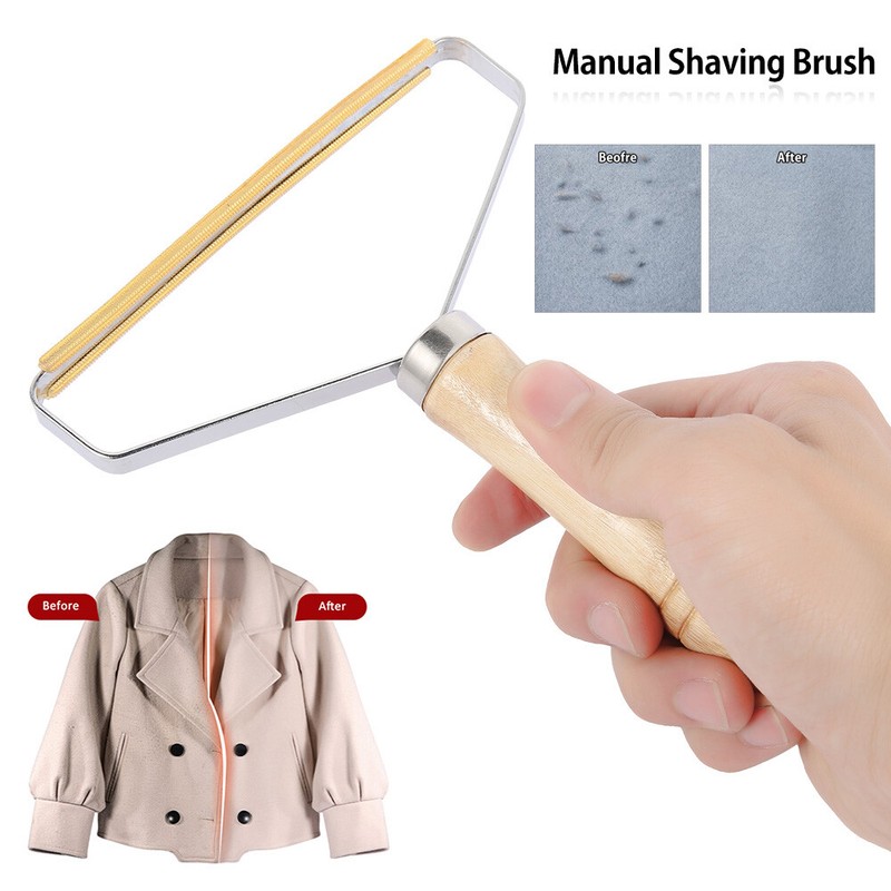 Portable Lint Remover Pet Fur Clothes Trimmer Manual Cleaner Reusable Roller