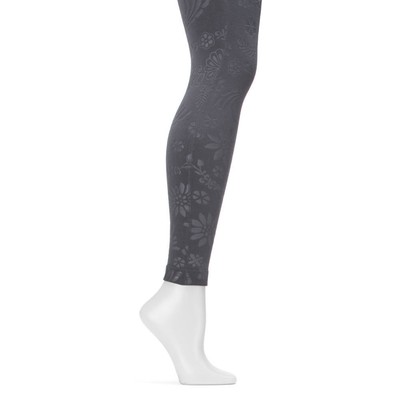 

MUK LUKS Женские леггинсы на флисовой подкладке с тиснением, Floral