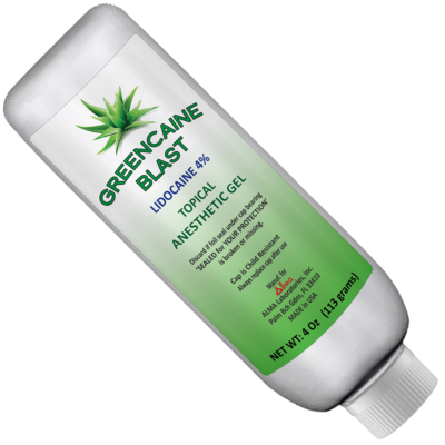 Greencaine Blast Numbing Cream For Tattoos Laser Hair Removal