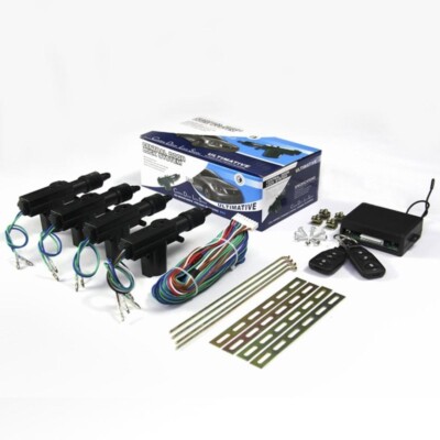 Car 4 Doors Central Lock Unlock System Keyless Entry Kit with Actuator