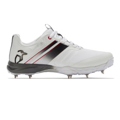 KOOKABURRA KOOKABURRA UNISEX KC 2.0 SPIKE CRICKET SHOES WHITE SPORTS BREATHABLE LIGHTWEIGHT