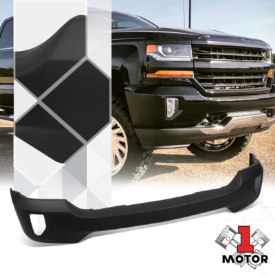Face Bar With Fog Light Holes For 16-19 Chevy Silverado 1500