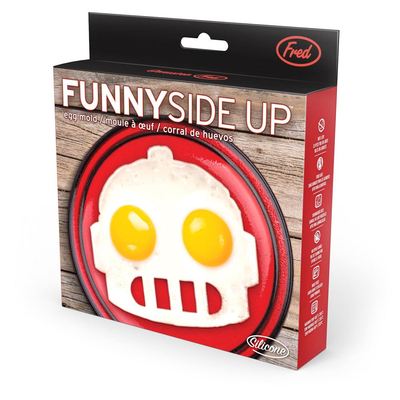 Funny Side Up Robot Breakfast Eggs & Bacon Corral By Fred & Friends 