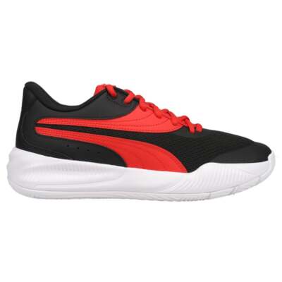 

Мужские черные кроссовки Puma Triple Basketball Athletic Shoes 376640-01, Черный, Puma Triple Basketball