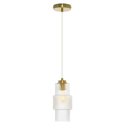 9.75 Подвесной светильник Noah Pillar Shade Clear - Река товаров: Матовый