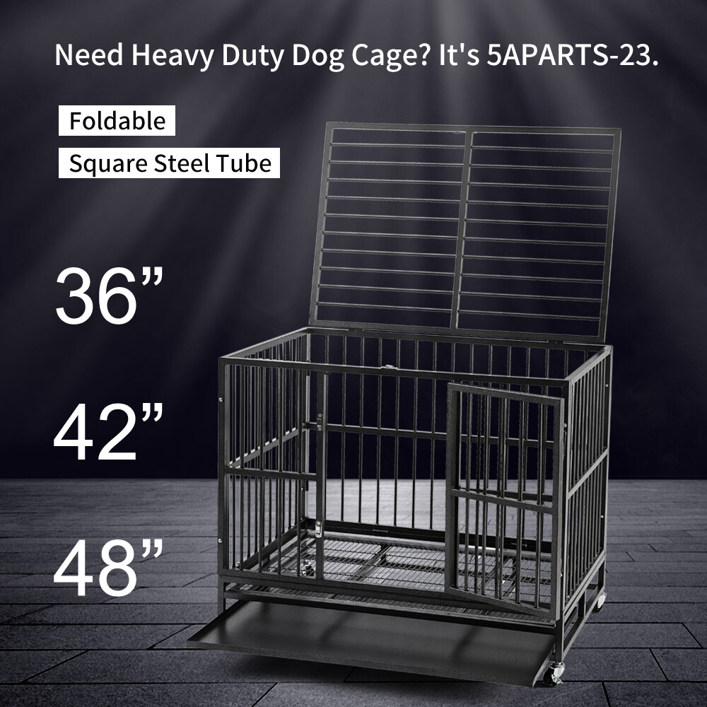 dog cage on wheels