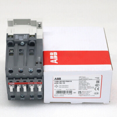 Brand New ABB A30-30-10 AC220V AC Contactor IN BOX 1Pcs.