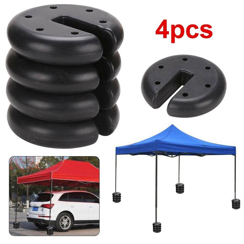 4pcs Outdoor Canopy Tent Leg Weights Anchor Stand Heavy Duty Gazebo
