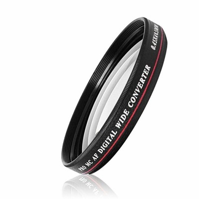ZOMEI Ultra Slim 77/72/67/62/58/55mm 0.45x AF Wide Angle MC Lens for Canon Nikon
