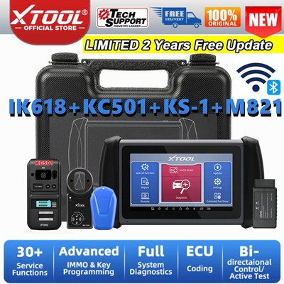 XTOOL IK618 KC501 KS-1 M821 Auto K y Pr0gram&ming Tool  All Diagnostic Scanner
