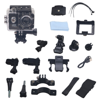 4K HD1080P Action Camera Sport Video Underwater Waterproof Camera For Go Pro