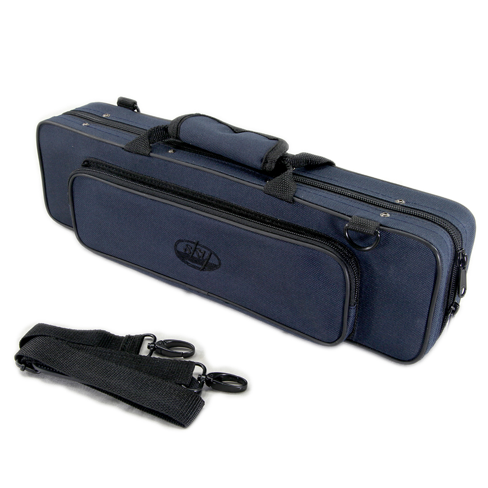 **GREAT GIFT**Classic Flute Case. Lightweight/Shoulder Strap/8 Colors