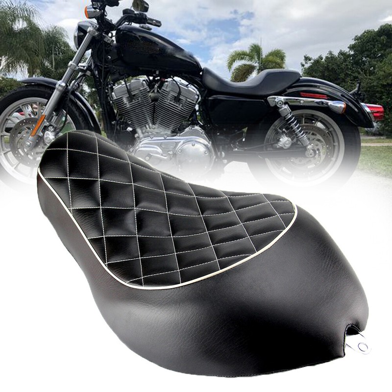 パーツ Harley Davidson vintage solo seat Drag Specialties Solo Seat - Diamond - 1982-2003 Harley-Davidson
