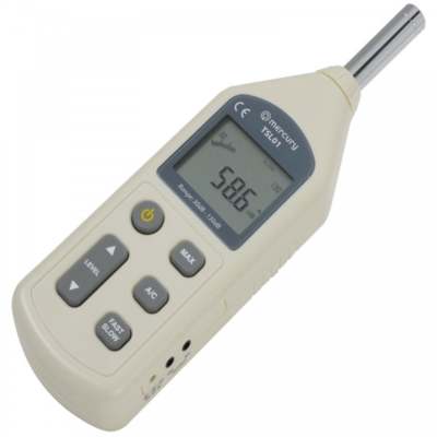 Professional Sound Level Meter Digital Decibel Reader 0.1dB Steps 30-130dB