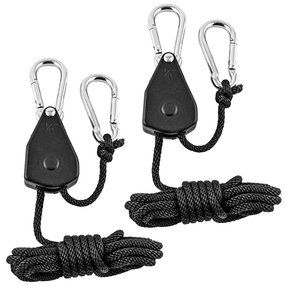 Ratchet Rope Hanger For Grow Light Fix