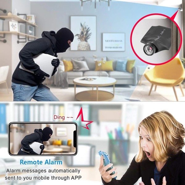 DIY WIFI Wireless IP Camera HD 1080P Micro Smallest Nanny Video Recorder 2.4Ghz - Image 12