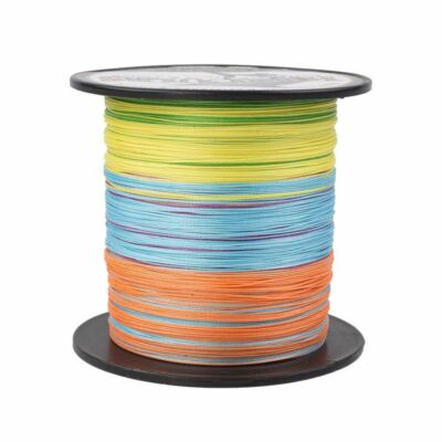 HERCULES Bule Multi-Color 10-300lb Super Test 4/8 Strands PE Braid Fishing Line