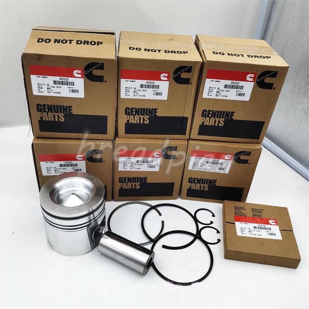 6x Piston & Piston Rings Kit STD for Dodge Ram 6.7 Cummins Diesel 07-19 DIESEL