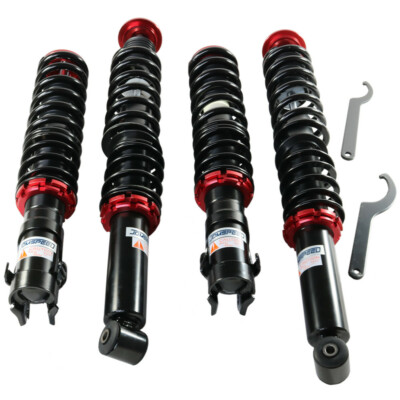 Assembly Coilover Kits For VW MK2 MK3 GOLF & JETTA Coil Spring Struts Adjustable