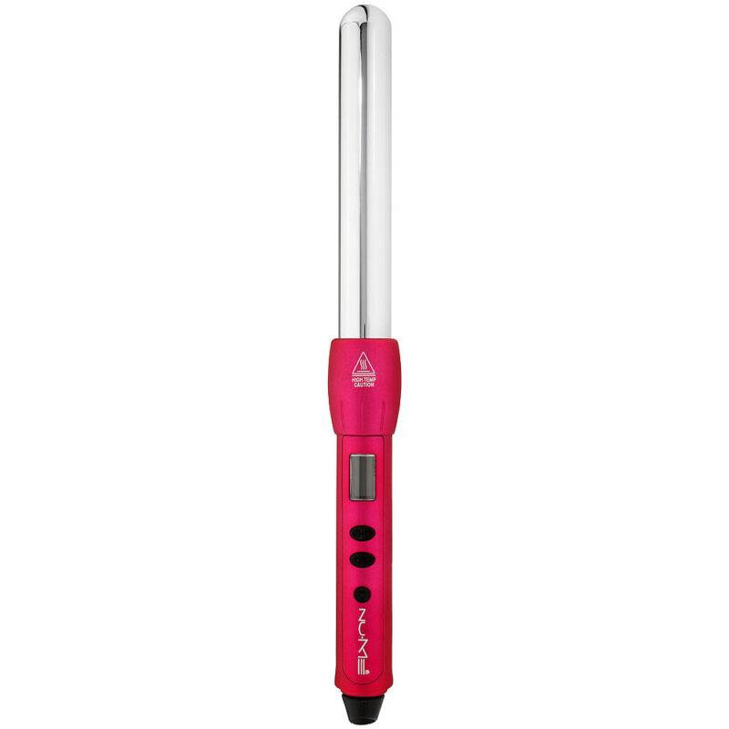 Nume Magic Curling Wand, 25mm Barrel For Glam Curls, Pink