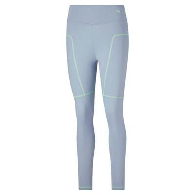 

Леггинсы для бега Puma First Mile X High Waist 78 женские синие спортивные повседневные 523, Синий, Puma First Mile X High Waist 78 Running Leggings