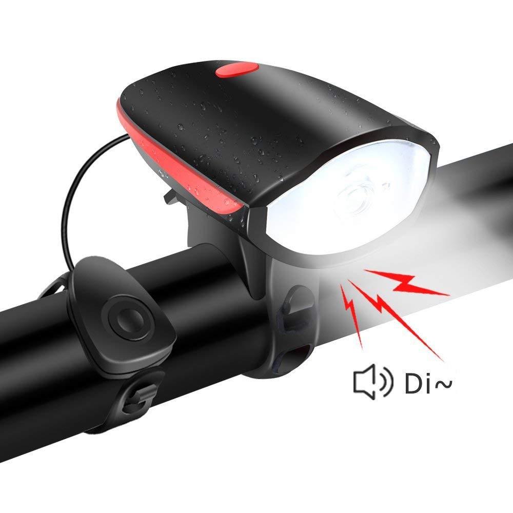 Luce Torcia Anteriore Per Bici Bicicletta Con Cassa Speaker Incorporata linq