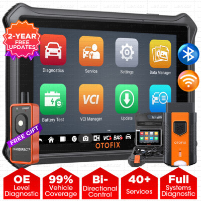 2024 OTOFIX D1 Lite Bidirectional Scanner Full System Diagnostic Key Coding Tool