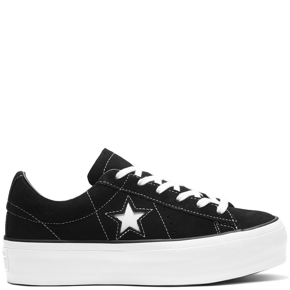Converse Women's One Star HI PLATFORM Suede Low Top Trainers SALE!!!