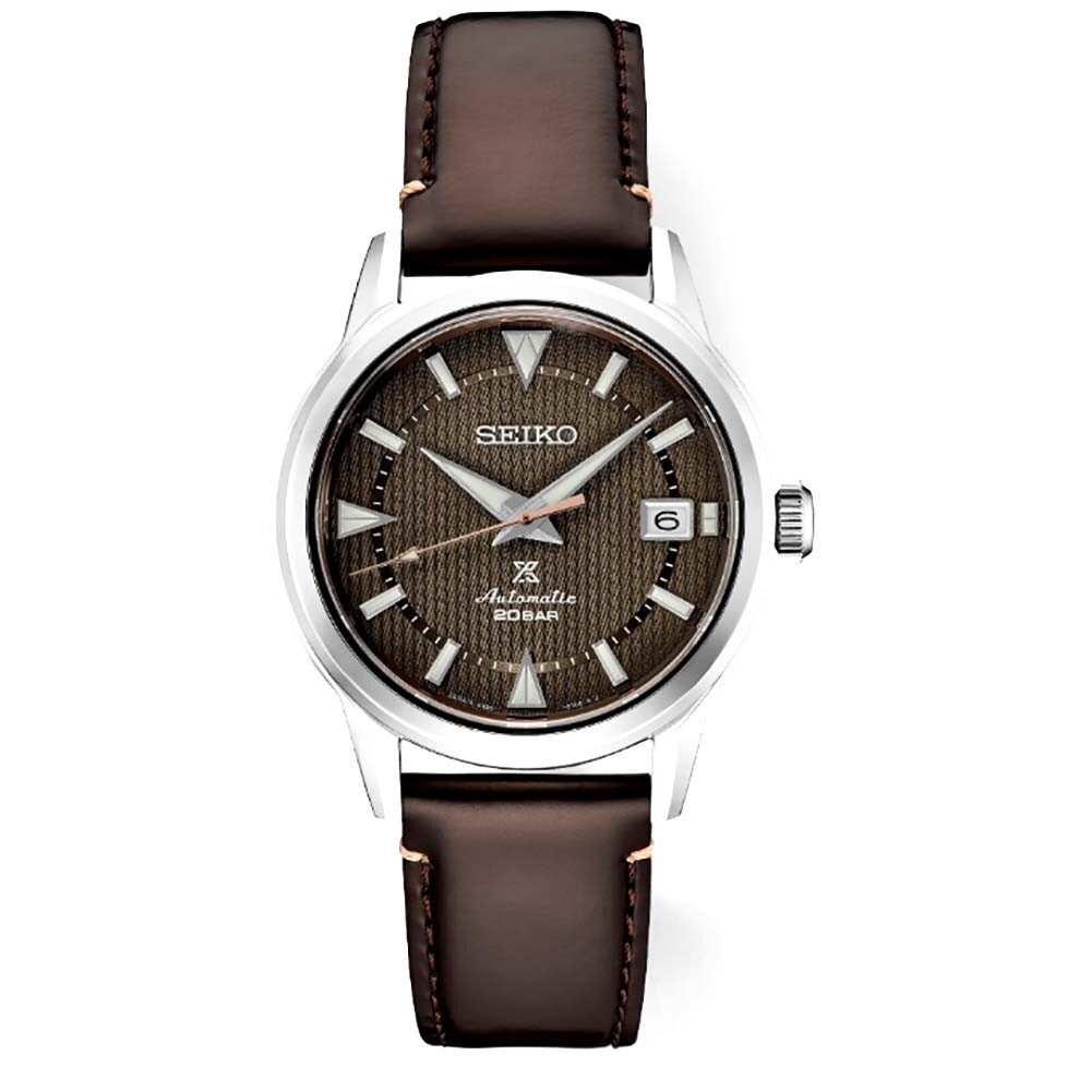 Pre-owned Seiko Prospex Spb251 1959 Brown Patterned Dial Automatic Watch