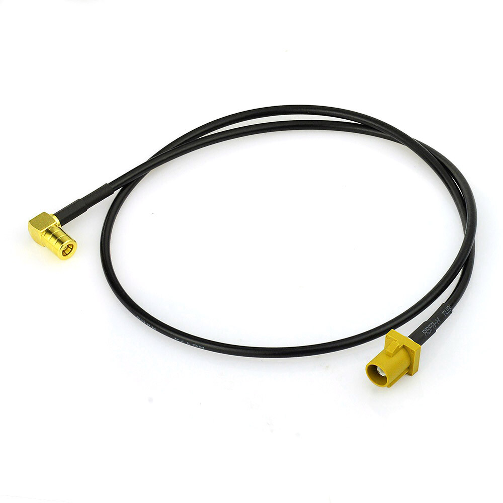 Satellite Radio Antenna Adapter Fakra Curry Code K Male to SMB RA Pigtail Cable