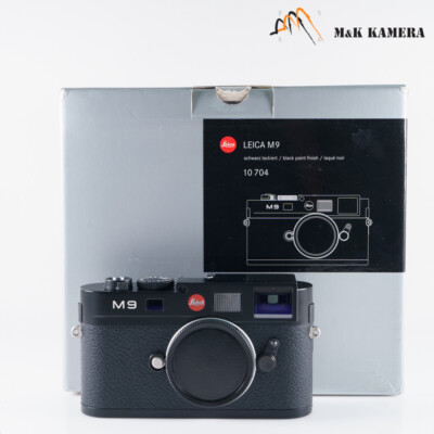 Leica M9 CCD Black Camera Original CCD Boxed [Perfect Sensor] #10380