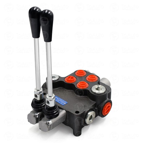 Hydraulic Directional Control Valve Tractor Loader w/ Joystick, 2 Spool