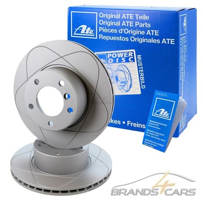 ATE POWER DISC 2x BREMSSCHEIBE BELÜFTET Ø292 VORNE FÜR BMW 1ER E81 E87 118120