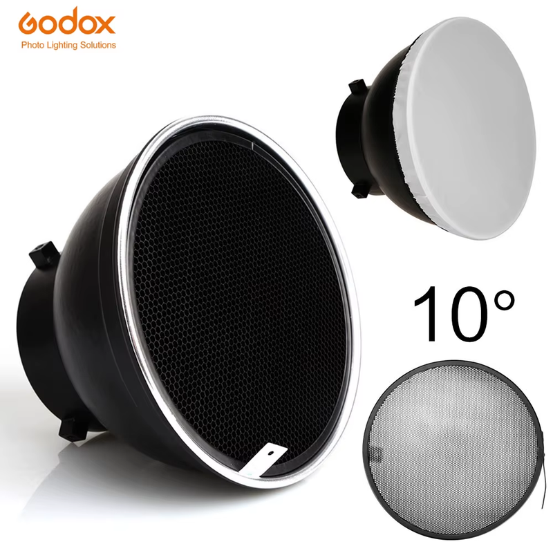7inch 18cm Standard Reflector Diffuser with 10/20/30/40/50/60 Degree Honeycomb G
