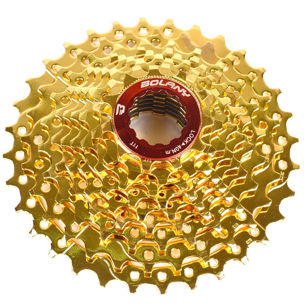 gold shimano cassette