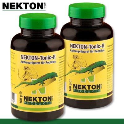 Nekton-Tonic-R 2 x 100g Aufbaupräparat für Reptilien Gesundheit, Häutung,