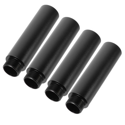  4 Pcs Boom Stand Microphone Holder Extension Tube Recording Accessory