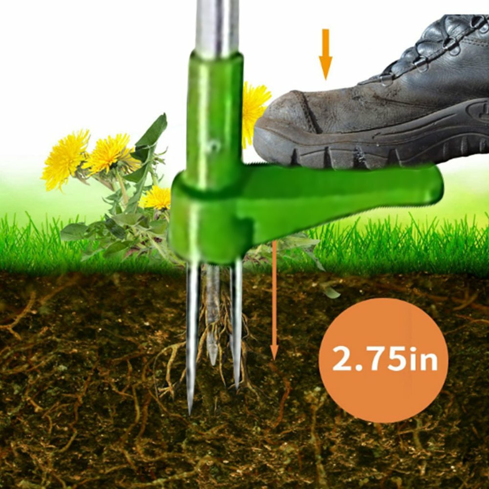 Stand Up Weeder Puller Twister Weeder Removal Stick Weed Digging Garden