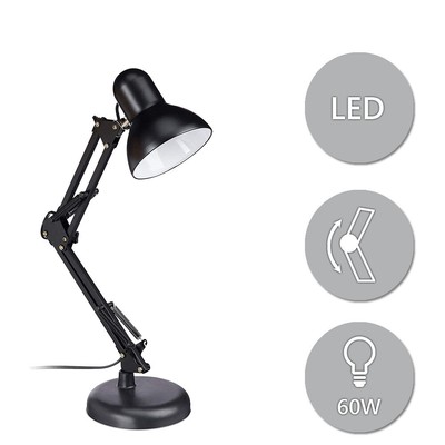 Schreibtischlampe Arbeitsplatzleuchte Gelenkarm Bürolampe